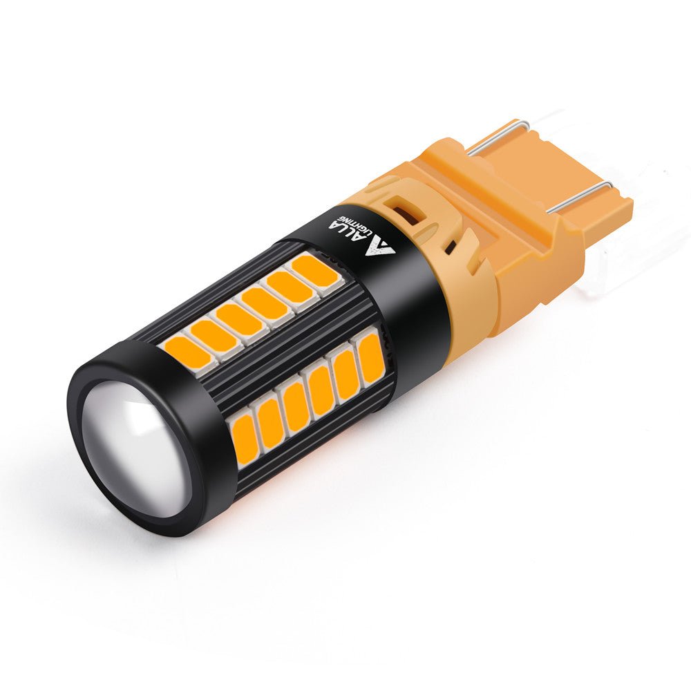 4257NA LED Turn Signal Bulbs - Super Bright Amber Replacement for Cars, Trucks, SUVs - Easy Plug & Play Installation - Perfect for Night Driving and Enhanced Safety
