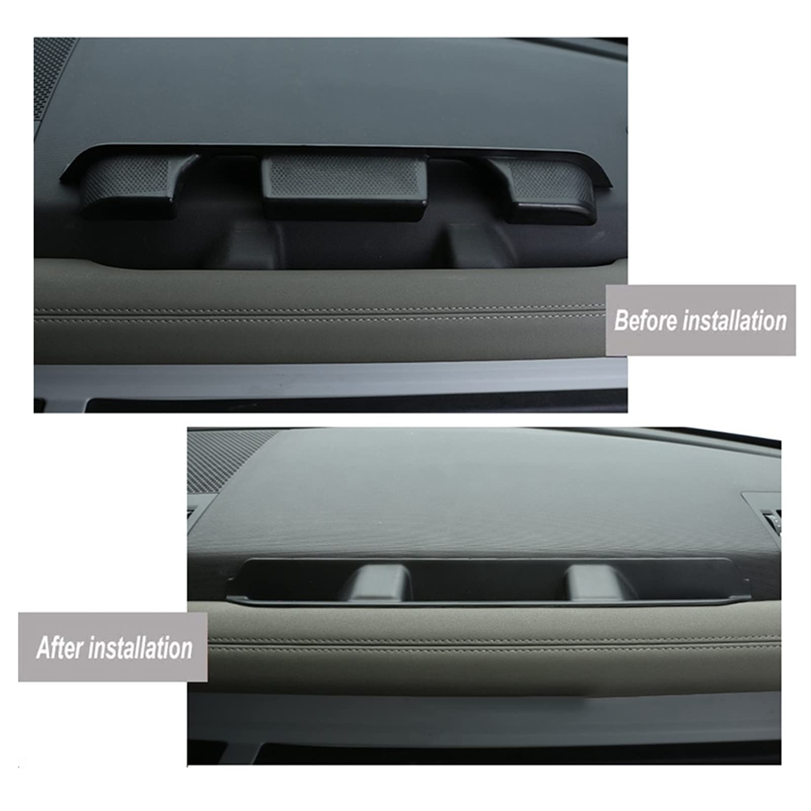 Car Storage Organizer for Land Rover Defender 110 (2020-2021) - Passenger Side Grab Tray with Phone Holder & Accessory Compartments | Perfect for Road Trips, Camping & Daily Commuting