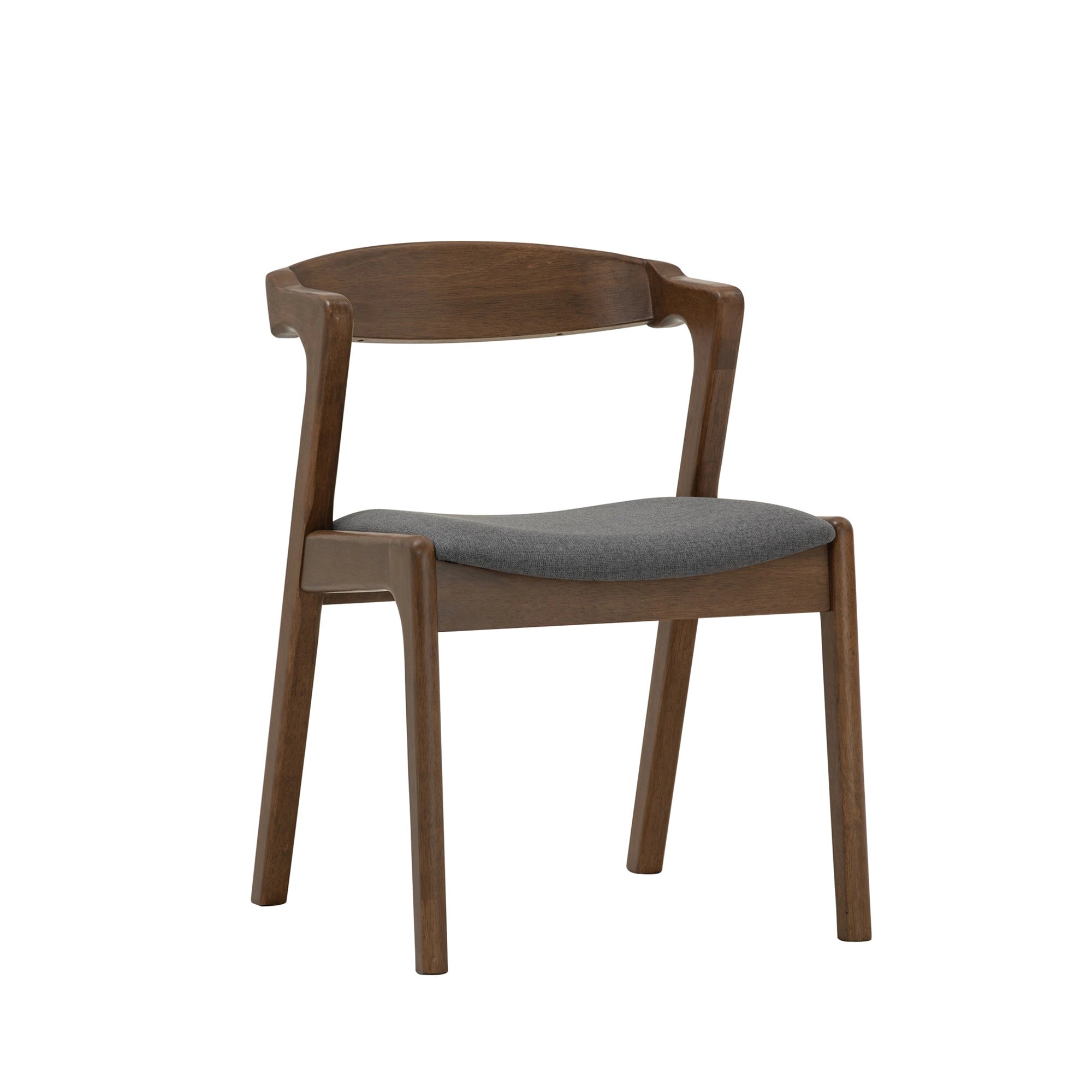 Herman Dining Chair - Modern Wooden Dining Room Chair with Upholstered Seat - Perfect for Kitchen, Dining Room, and Home Office Use
