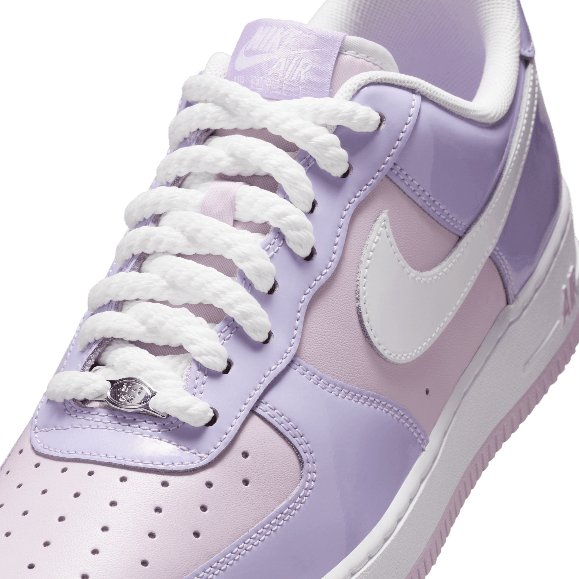 Nike Air Force 1 '07 LV8 Hydrangeas Women's Sneakers - Light Blue Floral Basketball Shoes for Casual Wear & Street Style Fashion