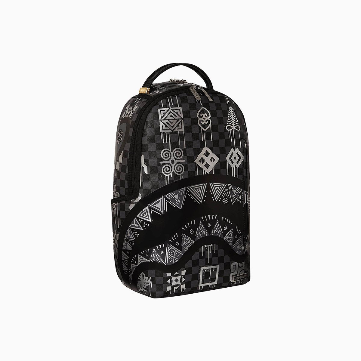 African Intelligence 9 Power Glyphics Backpack - Stylish & Durable School & Travel Backpack for Students & Professionals | Perfect for College, Work & Outdoor Adventures