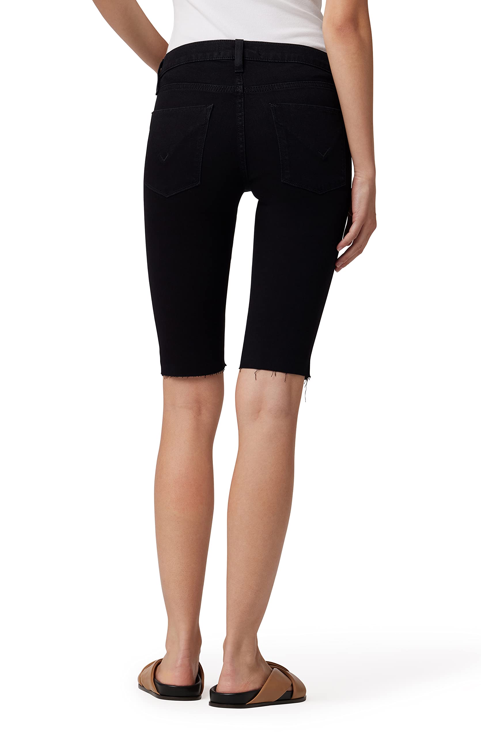 HUDSON Women's Casual Shorts - Comfortable Stretchy High Waist Denim Shorts for Summer | Perfect for Beach, Travel, and Everyday Wear