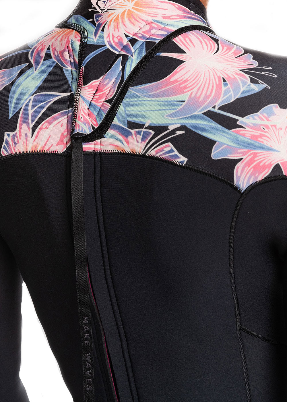 Roxy Women's Swell Series 2mm Long Sleeve Back Zip Spring Wetsuit - Perfect for Surfing, Swimming & Water Sports