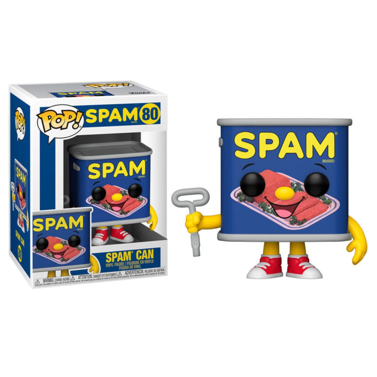 Funko Pop! Ad Icons Spam Can Vinyl Figure #80 - Collectible Toy for Display & Gifts - Perfect for Office, Home Decor & Pop Culture Fans