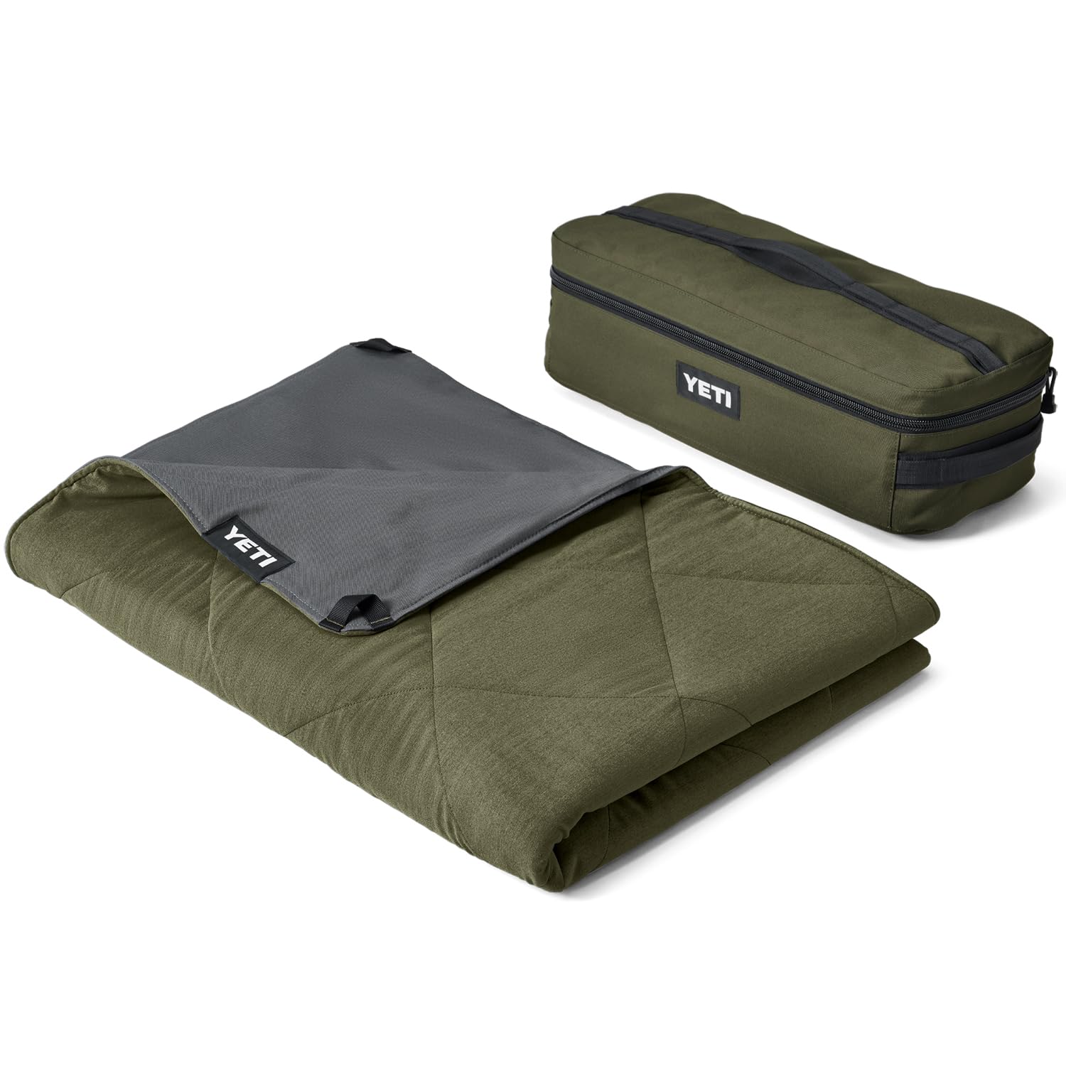 YETI Lowlands Blanket - Water-Resistant Outdoor Picnic Camping Travel Blanket with Carry Bag - Perfect for Beach, Park, Hiking and Road Trips