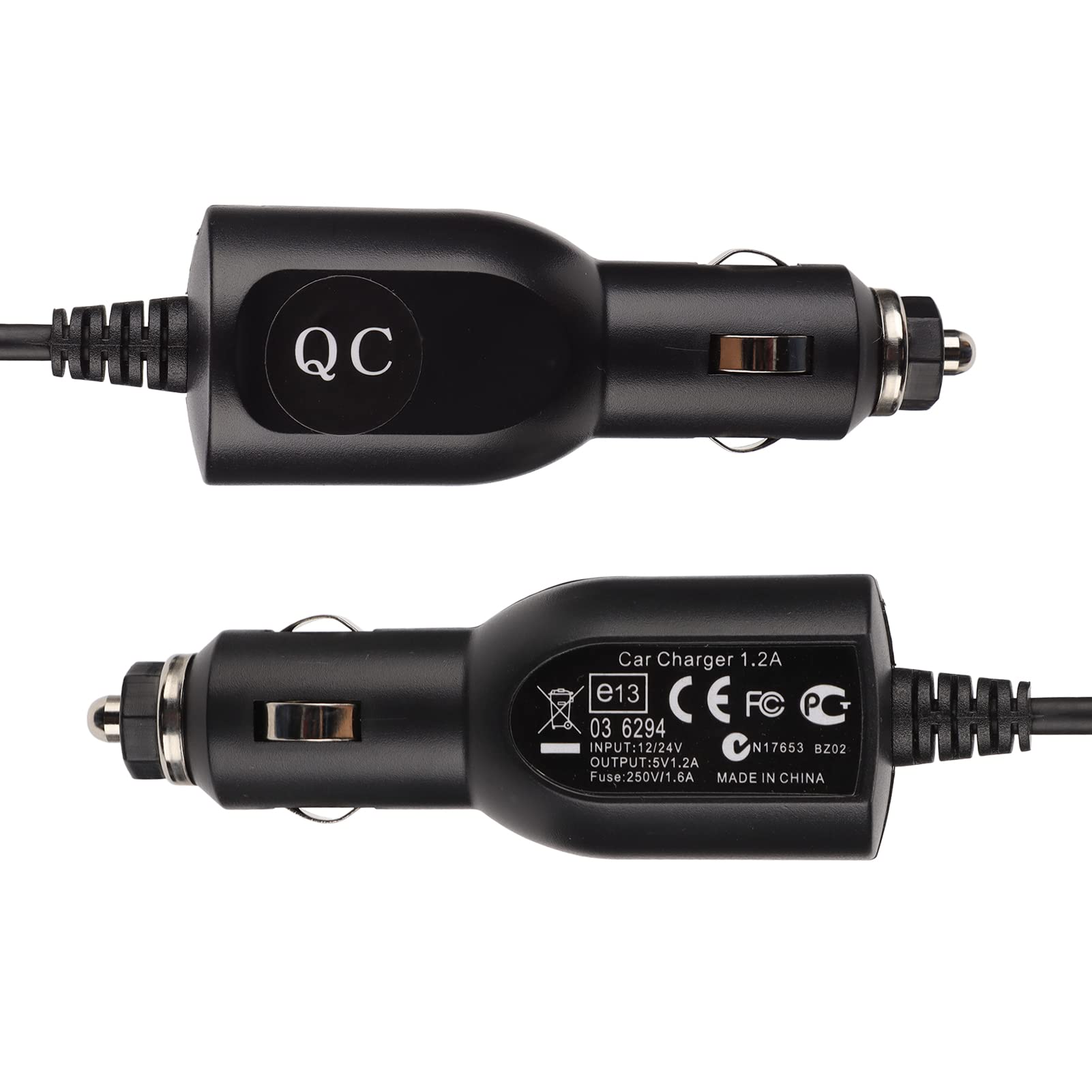 ASHATA GPS Car Charger Cable for Tomtom XL One - Replacement Vehicle Power Cord with Cigarette Lighter Adapter | Perfect for Road Trips, Navigation & Long-Distance Driving