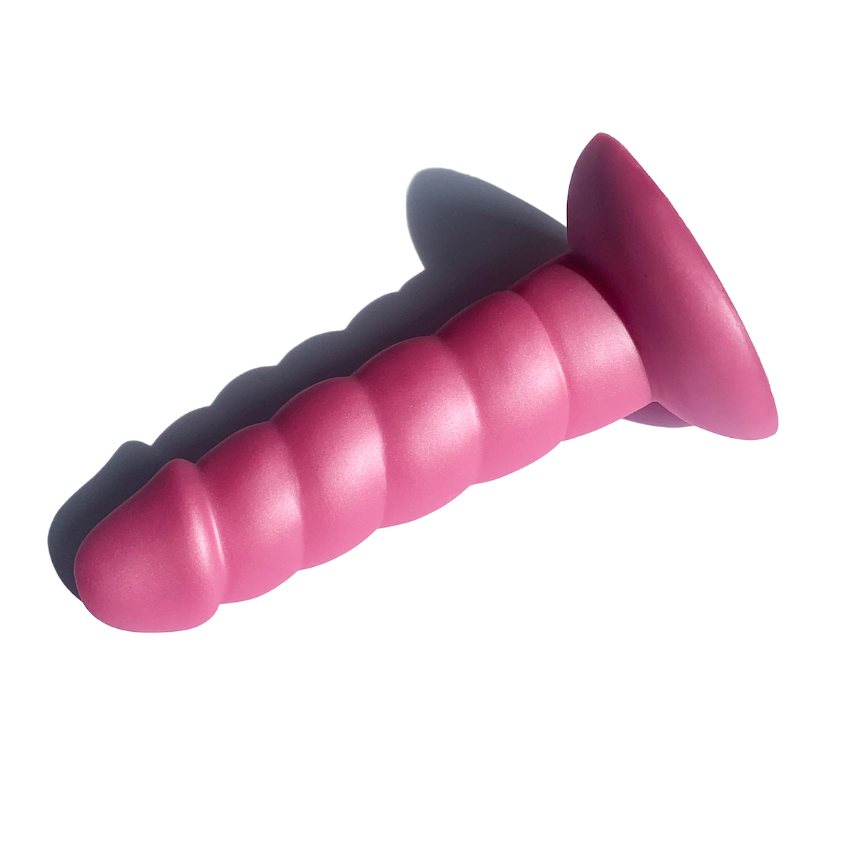 Premium Silicone Raspberry Swirl Dildo - 7 Inch Realistic Adult Toy for Women & Couples - Body-Safe, Waterproof, G-Spot Stimulation - Perfect for Solo Play & Romantic Nights