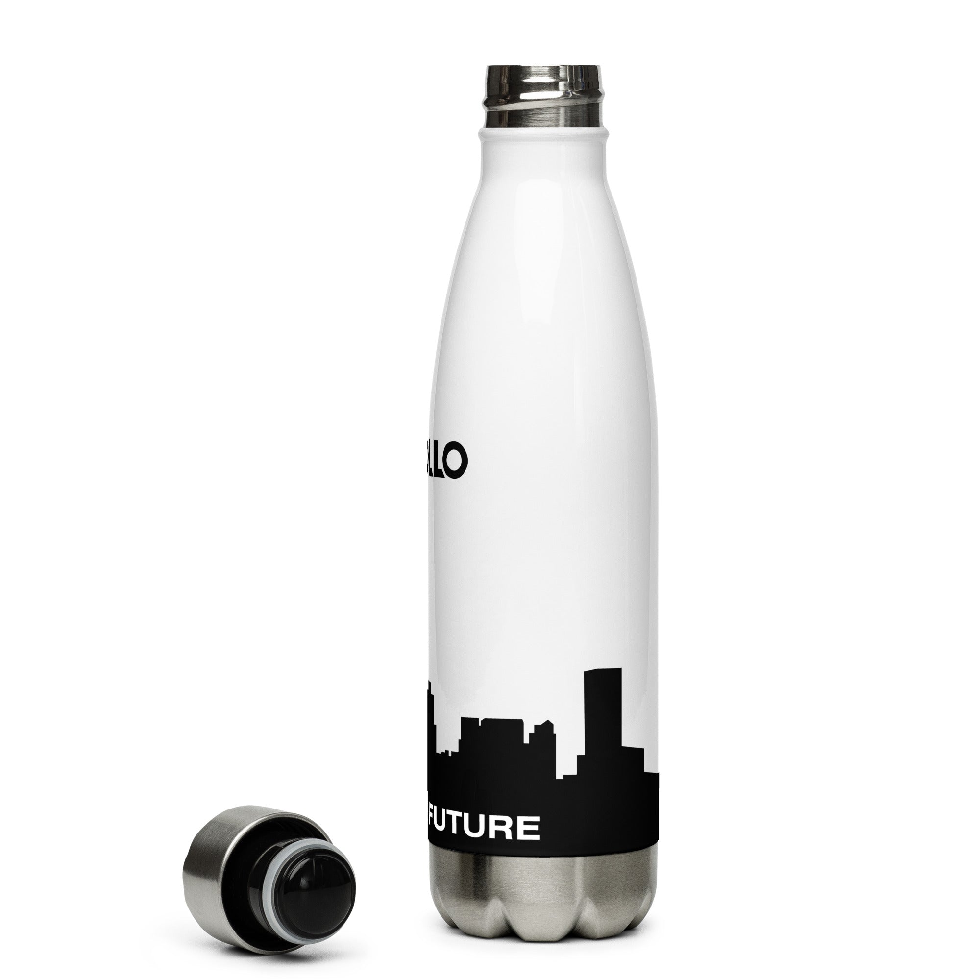 Apollo Skyline Stainless Steel Water Bottle - 24oz Insulated, Leak-Proof, BPA-Free - Perfect for Gym, Hiking, Travel & Outdoor Activities