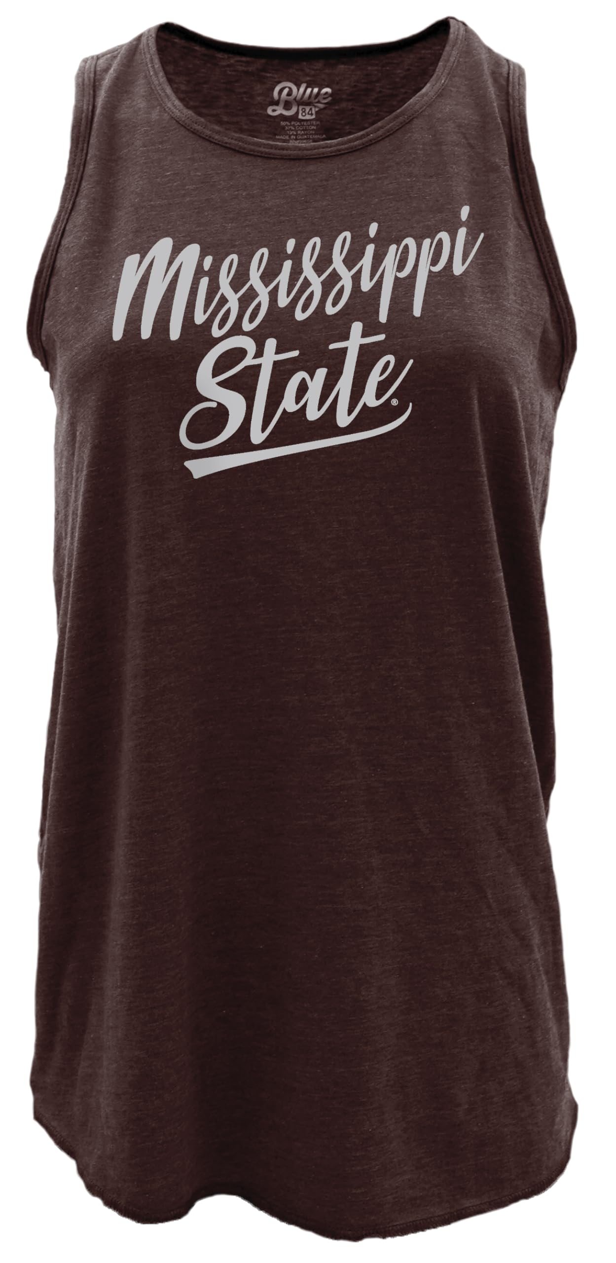 Blue 84 Women's NCAA Officially Licensed Tri-Blend Tank Top - Comfortable & Breathable for Sports, Casual Wear & Game Day Outfits