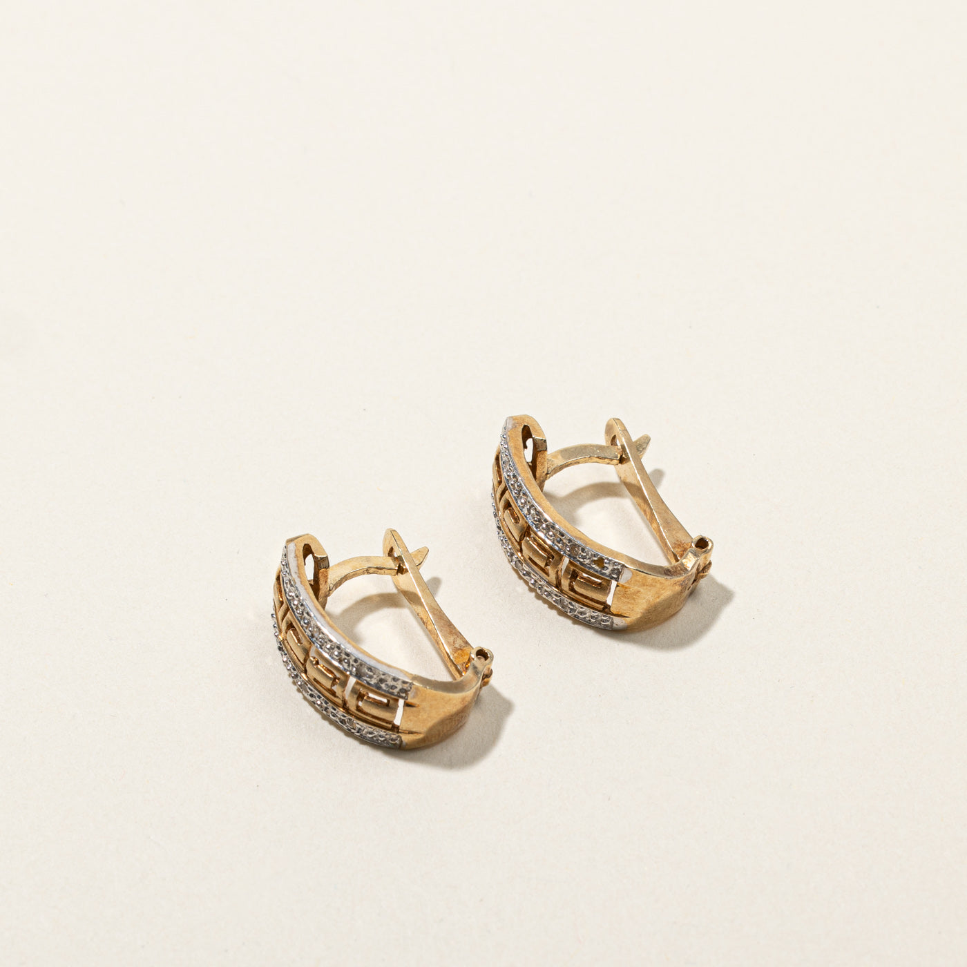 0.06ctw Textured Diamond Stud Earrings for Women - Elegant & Sparkling Jewelry for Everyday Wear, Parties & Special Occasions