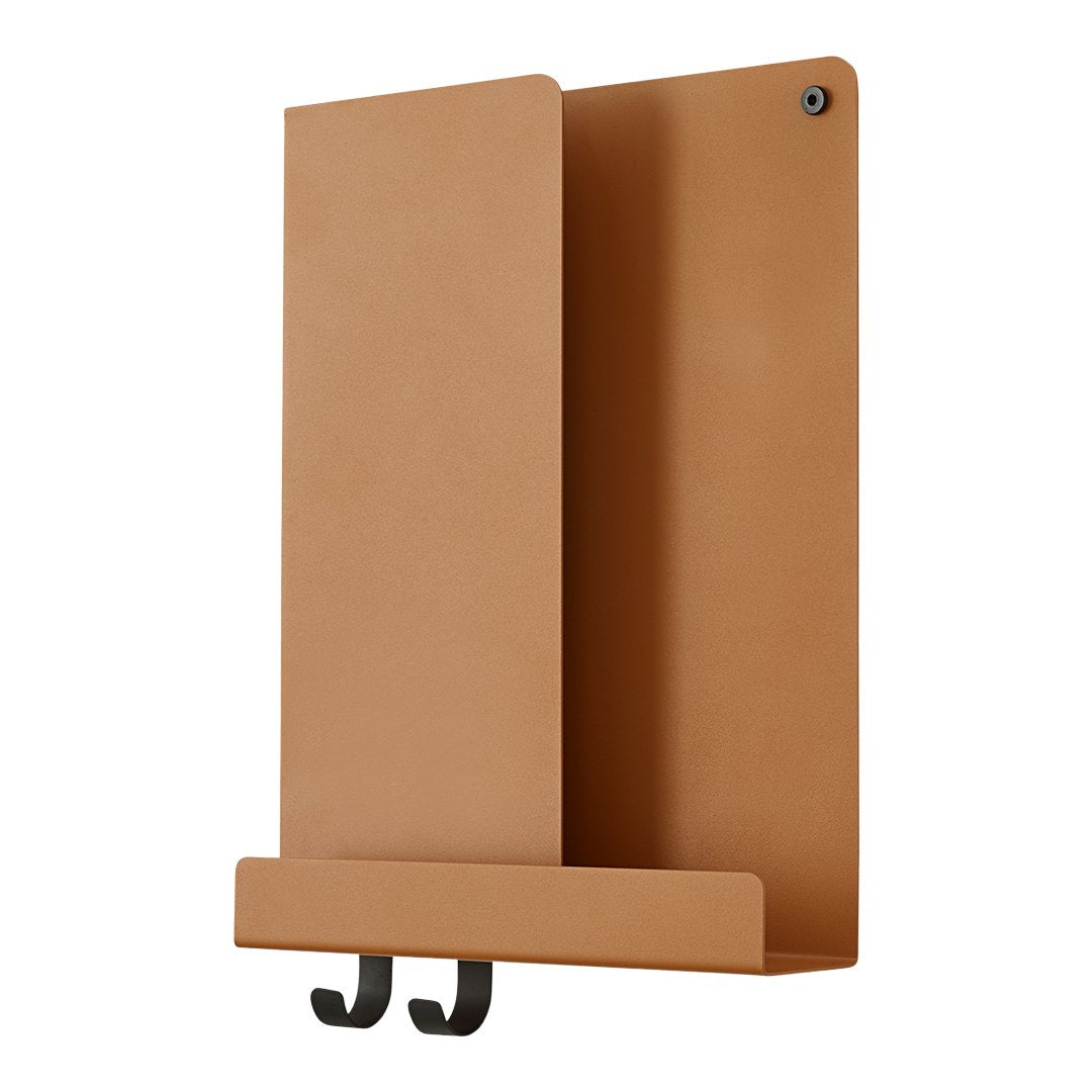 Muuto Johan Van Hengel Folded Shelves - Modern Wall Shelves for Living Room, Bedroom & Office Storage - Stylish Scandinavian Design for Home Decor