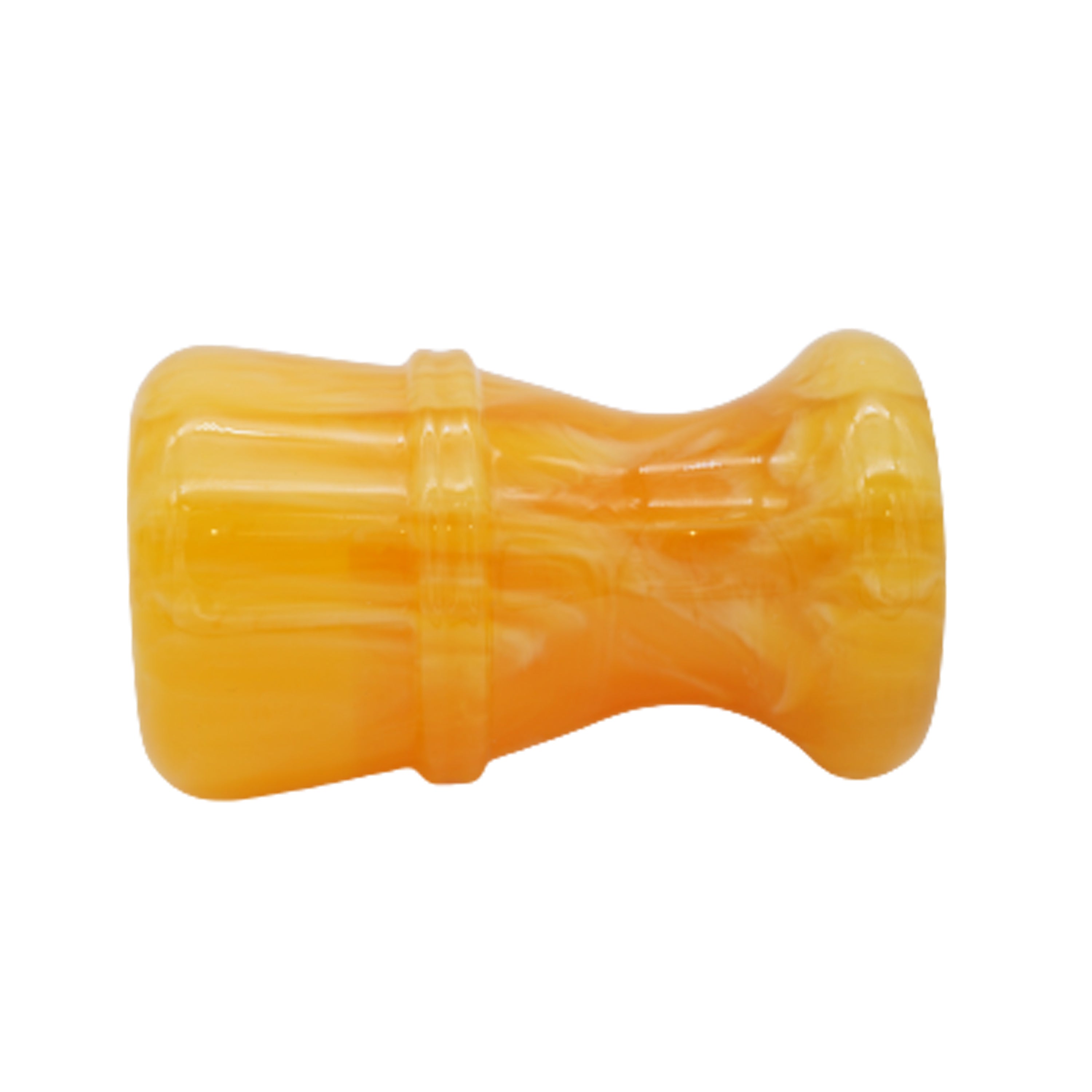 Premium Handcrafted Amber Shaving Brush Handle - Fits 24mm & 26mm Knots - Perfect for Wet Shaving & Luxury Grooming Gifts