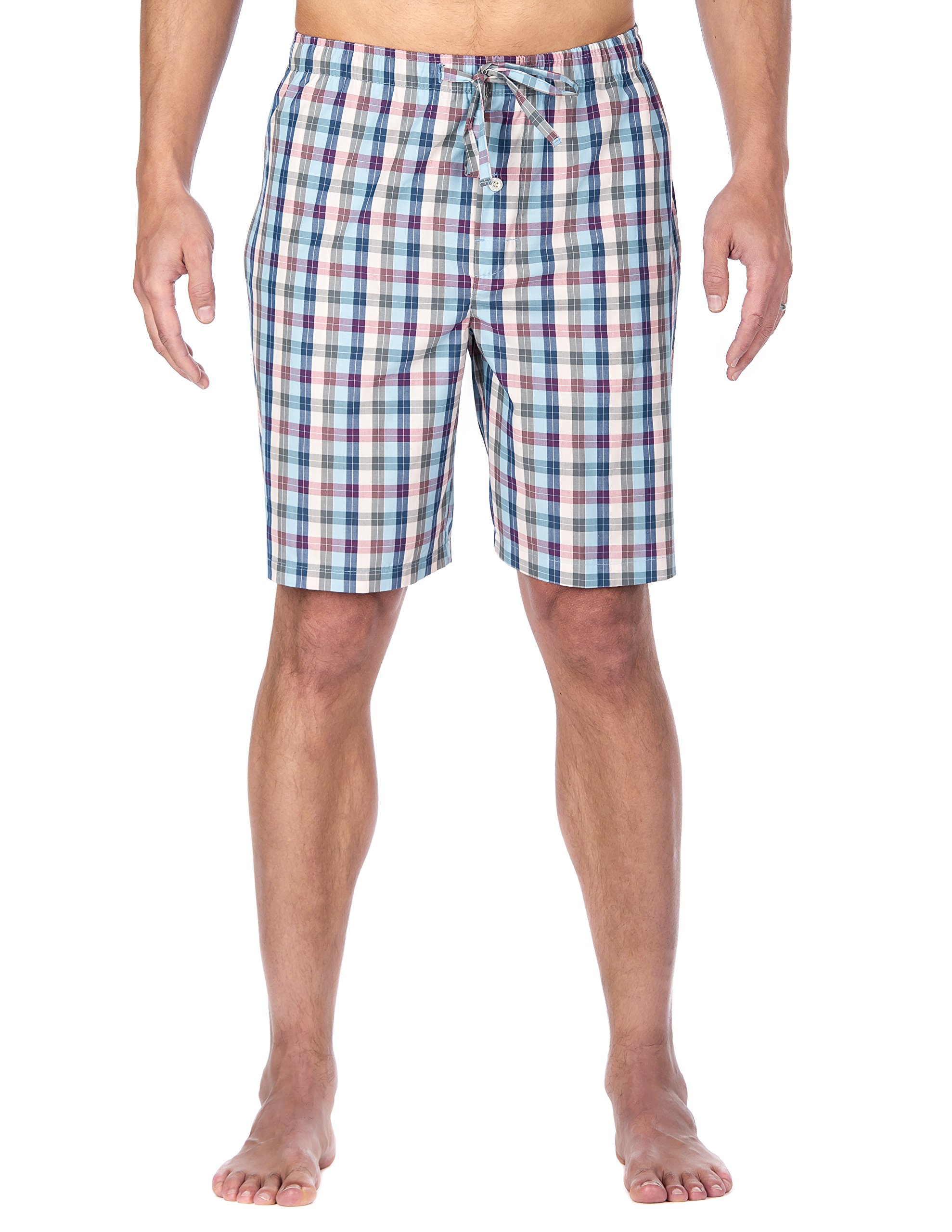 Premium Men's Bamboo Sleep & Lounge Shorts - Soft, Breathable & Comfortable for Nightwear, Relaxing at Home, or Travel