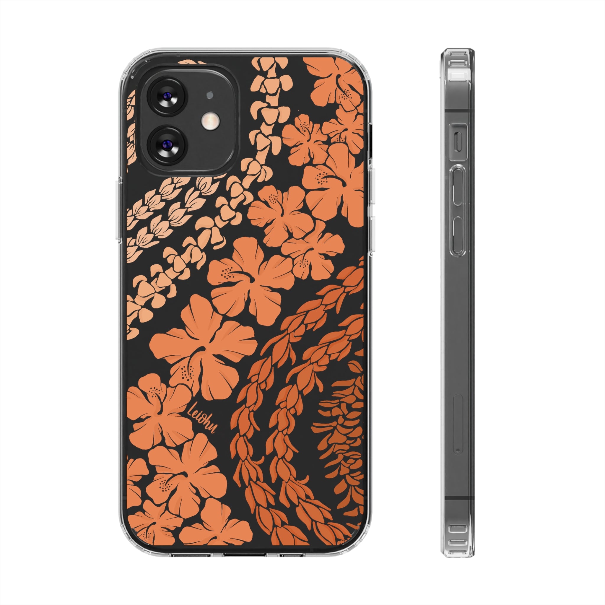 Groovy Lei Warm Clear Phone Case - Soft & Durable Protective Cover for iPhone & Android - Perfect for Winter, Outdoor Activities & Everyday Use