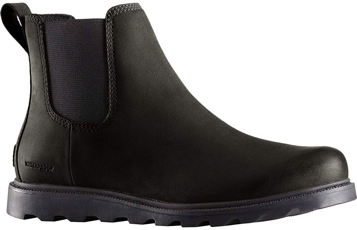 Sorel Women's Ainsley Waterproof Chelsea Boots - Winter Snow & Rain Boots for Women - Comfortable Slip-On Ankle Booties for Casual Wear & Outdoor Activities