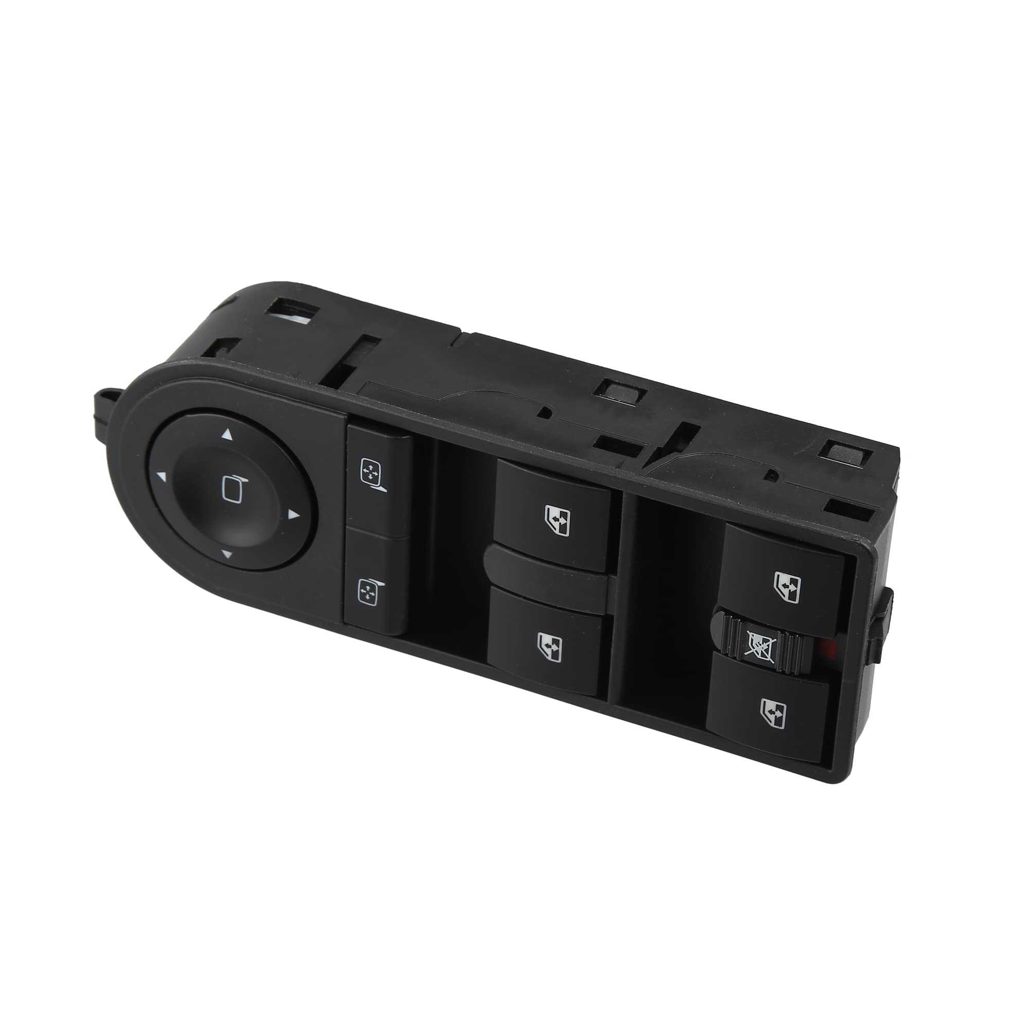 X AUTOHAUX Power Window Switch Front Driver Side Master Control Switch 13228699 Compatible with Saturn Astra 2008-2009 - Easy DIY Installation for Smooth Window Operation