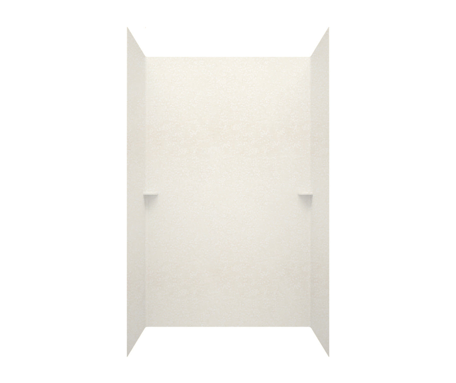 36x48x96 Swanstone Solid Surface Shower Wall Kit - Waterproof & Mold-Resistant Bathroom Remodeling Solution for Modern Homes & Commercial Spaces