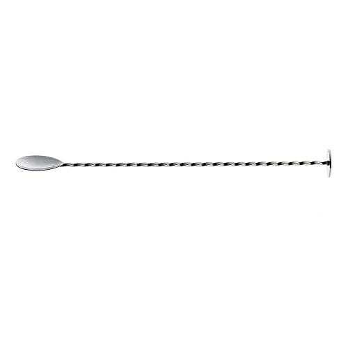 Premium Stainless Steel Barfly Muddler Spoon - 11 13/16