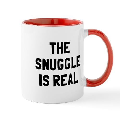 White/Red Inside - The Snuggle Is Real Mug
