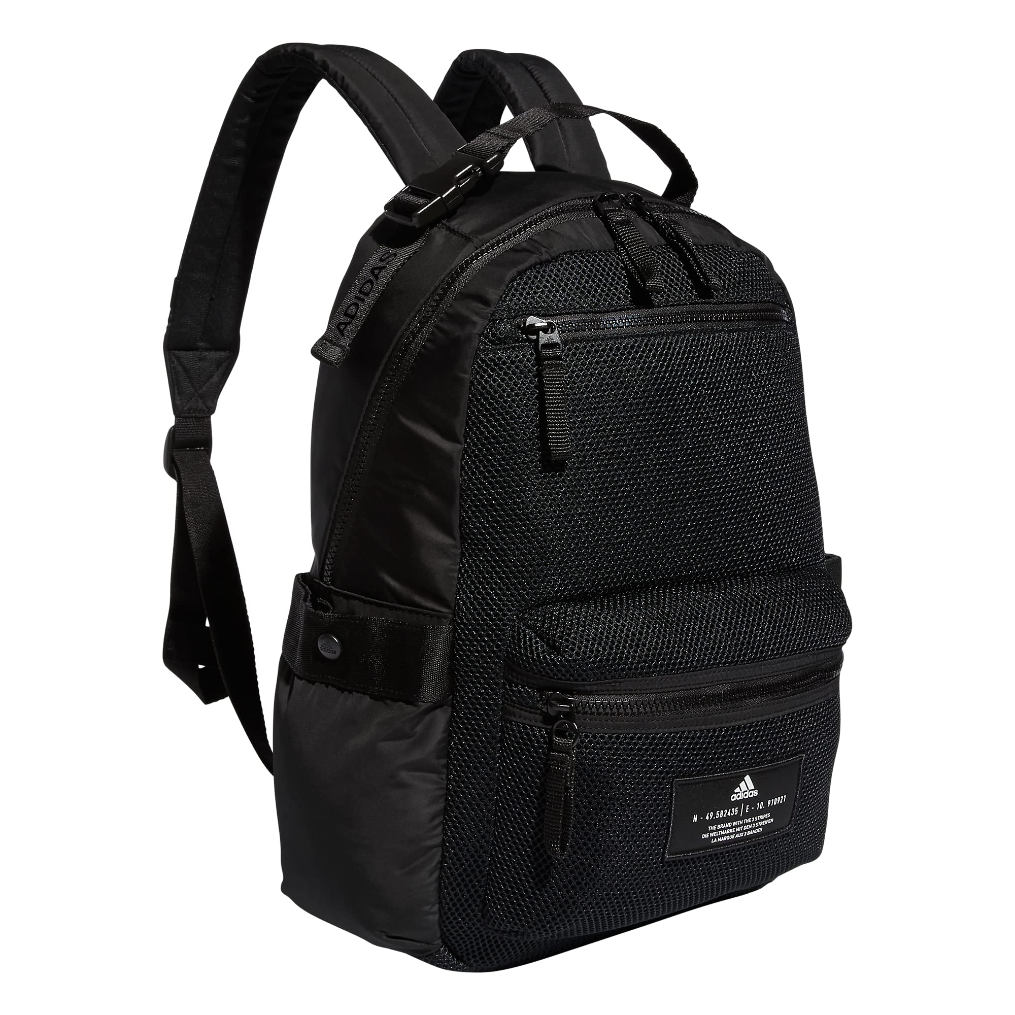adidas Women's VFA 4 Backpack - Lightweight Durable Travel Backpack for School, Gym & Work - Black One Size Backpack for Women & Girls