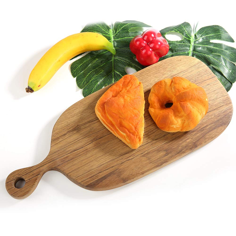 Premium Nordic Style Wooden Cutting Board - Eco-Friendly Kitchen Chopping Board for Meat, Vegetables & Fruits | Perfect for Meal Prep, Charcuterie Boards & Home Cooking Gifts