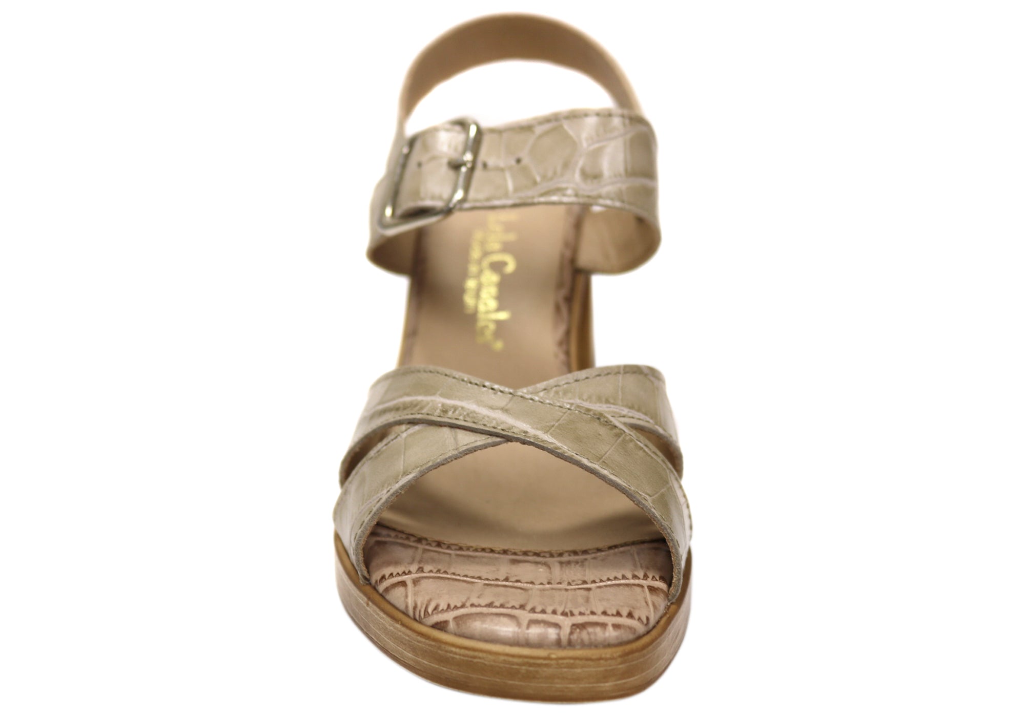 Lola Canales Women's Comfort Leather Sandals with Rose Design - Handmade in Spain - Perfect for Summer Outings, Beach Vacations & Casual Wear