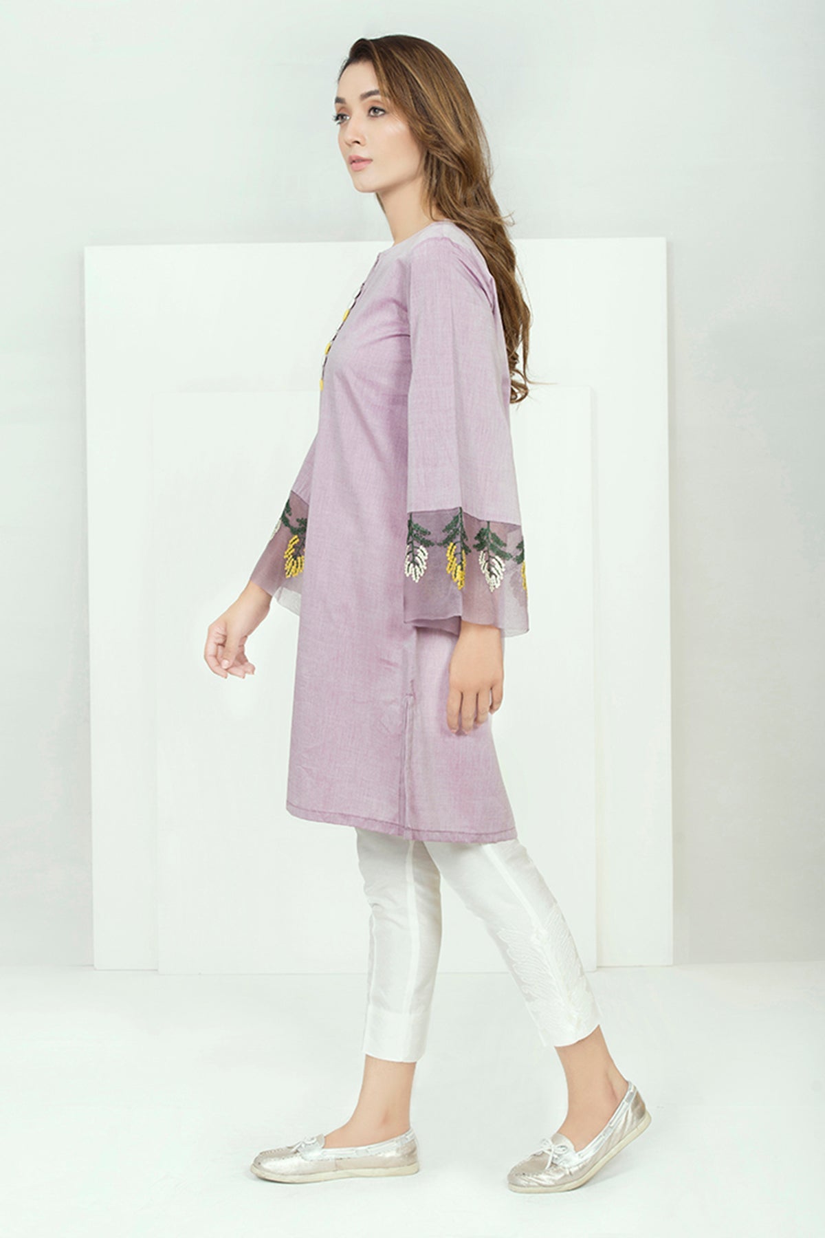 Lilac Perse Women's Floral Print Dress - Elegant Spring Summer Casual Wear for Parties, Dates & Outdoor Events