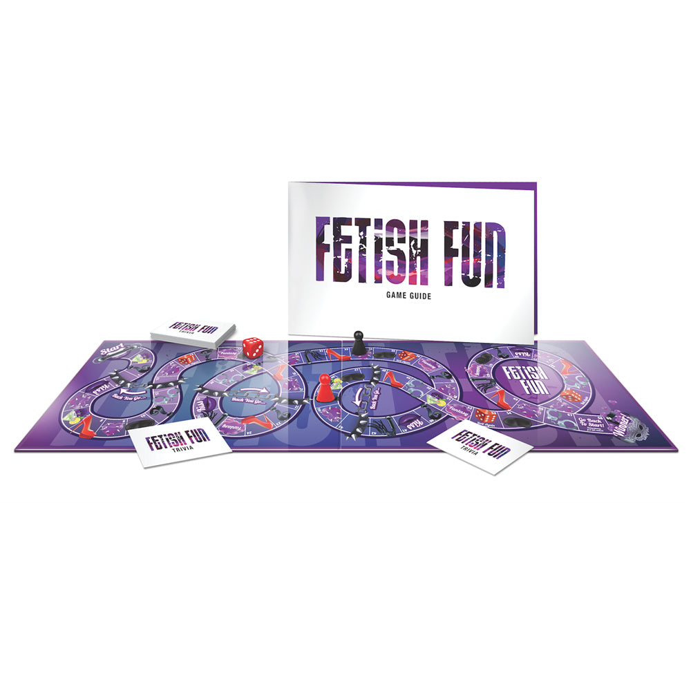 Fetish Fun Adult Board Game - Exciting & Sensual Party Game for Couples & Adults - Perfect for Date Nights & Spicing Up Relationships