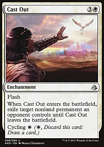 MTG Magic: The Gathering - Cast Out (8) Amonkhet AKH - Premium Trading Card for Collectors & Players - Perfect for Commander, Modern & Standard Decks