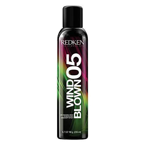 Redken Wind Blown 05 Dry Finishing Hair Spray for Men & Women - 6.7 oz | Lightweight Hold, Shine & Texture | Perfect for Beachy Waves, Updos & Everyday Styling