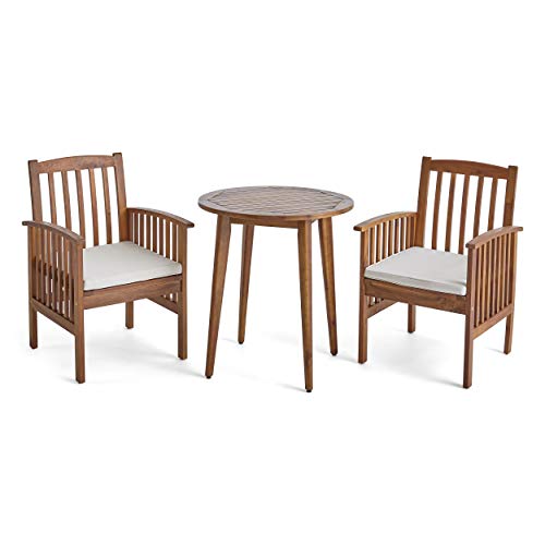 Teak Finish + Cream