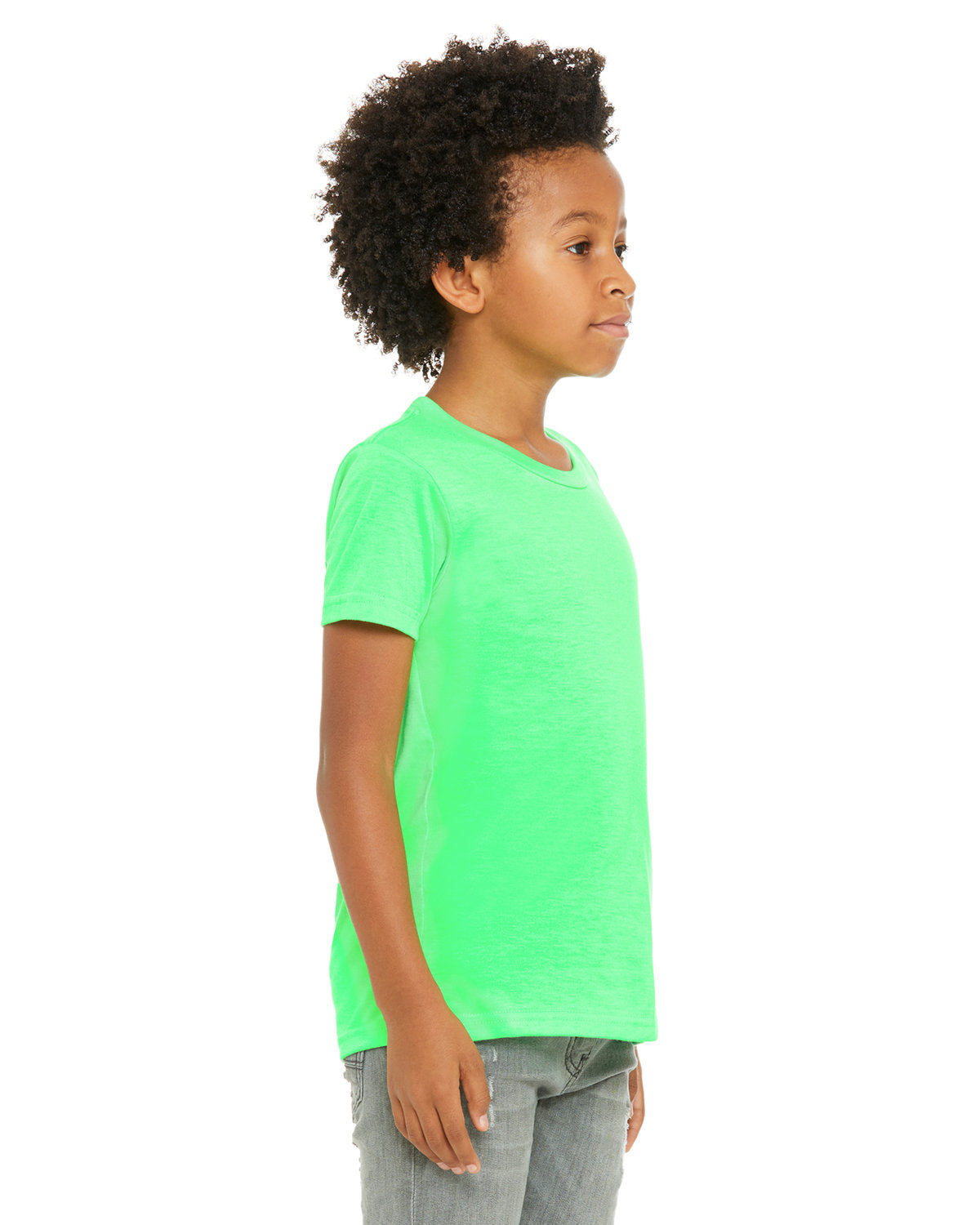 Bella + Canvas 3001Y Youth Jersey Short Sleeve T-Shirt - Soft Cotton Tee for Kids & Teens - Perfect for School, Sports & Everyday Wear