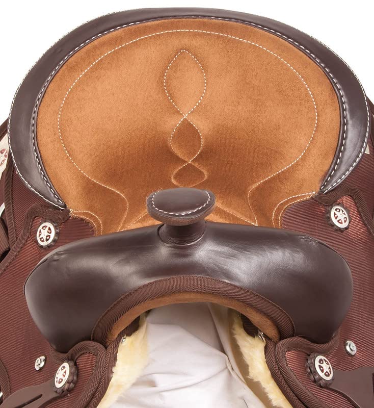 Premium Synthetic Western Horse Saddle 14