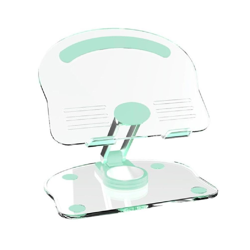 Rotating Phone and Tablet Stand Holder - Sturdy Acrylic Bracket for 4.7-13 Inch Devices, Perfect for Office Desk, Bed, Sofa & Car Use - Stable Viewing Stand for iPhone, iPad, Samsung & More