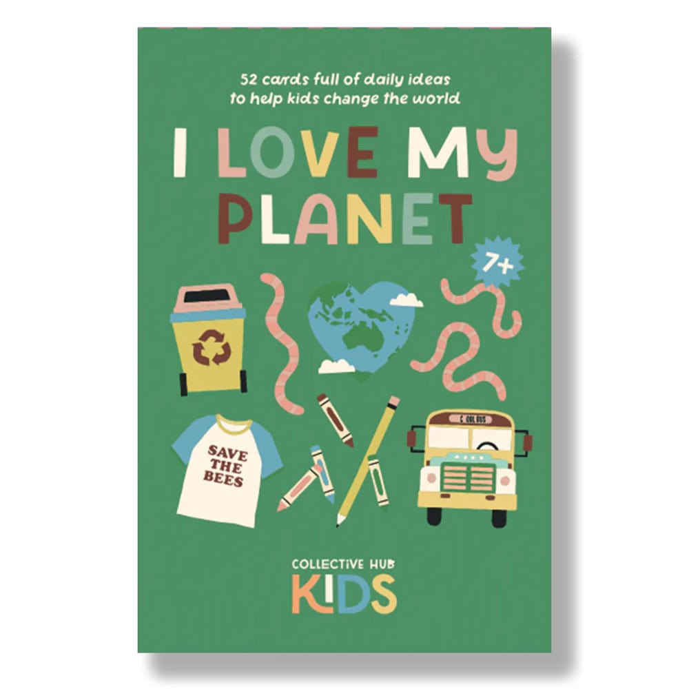 I Love My Planet Eco-Friendly Card Deck - Fun & Educational Game for Family, Friends & Classroom - Perfect for Earth Day, Environmental Awareness & Sustainable Living Activities