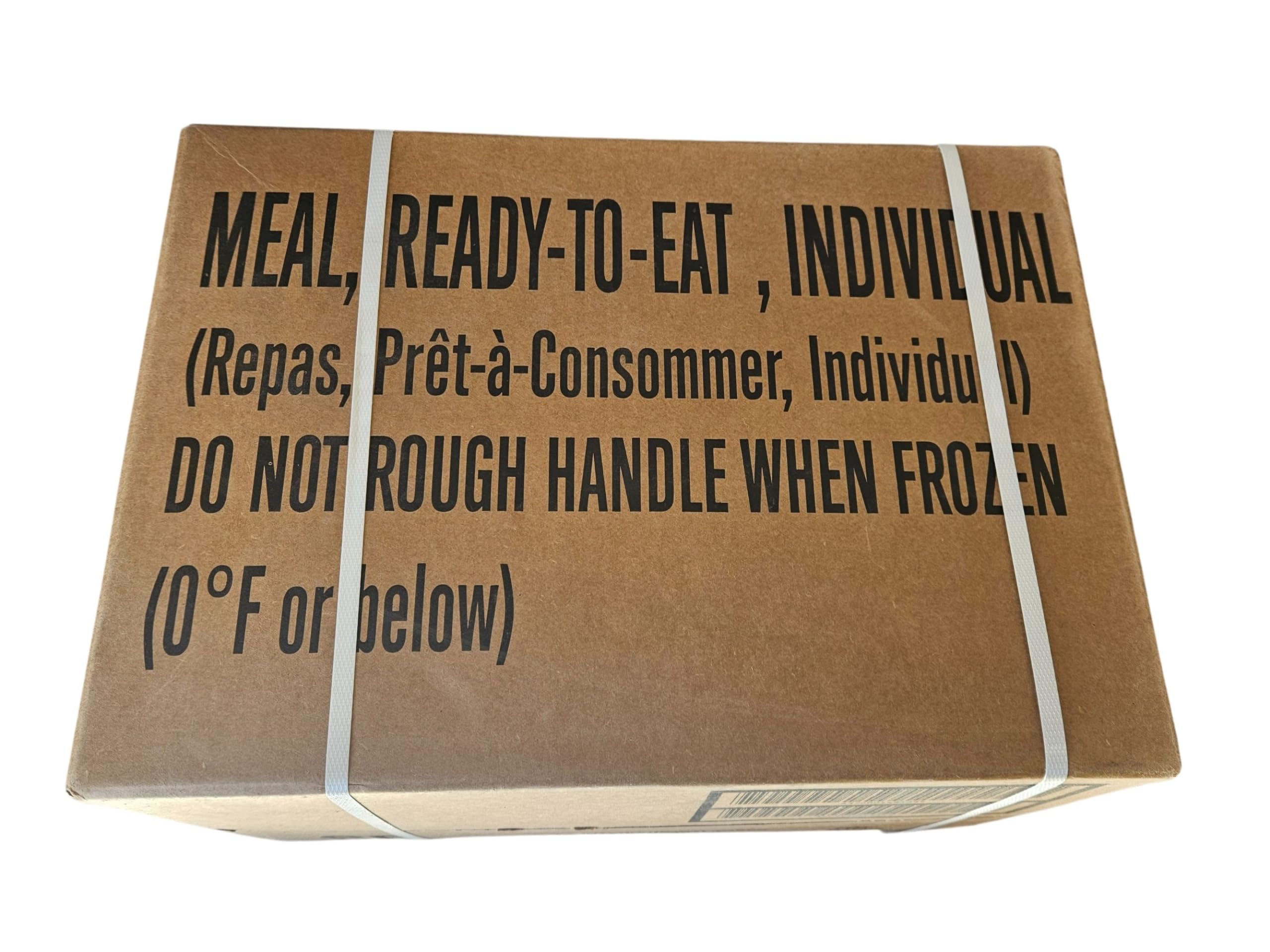 Authentic USGI MRE Meal Ready to Eat (Beef Ravioli) - 2026 Inspection Date | New Packaging with Entree, Snacks, Dessert & Utensils | Perfect for Emergency Preparedness, Camping & Outdoor Adventures