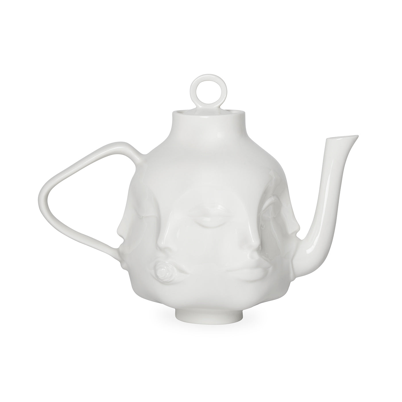 Dora Maar Teapot - Elegant Ceramic Teapot with Unique Art Design - Perfect for Afternoon Tea, Gifts & Home Decor