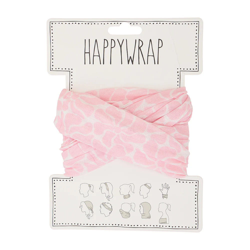 Annabel Trends Happywrap Pink Petal - Soft & Stylish Women's Headband for Yoga, Workouts & Everyday Wear - Perfect Hair Accessory for Active Lifestyles