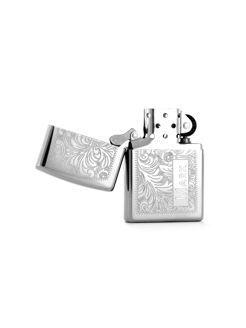 Personalized Venetian Zippo Lighter for Men - Custom Engraved Birthday, Groomsmen & Father's Day Gift - Perfect for Weddings, Anniversaries & Special Occasions