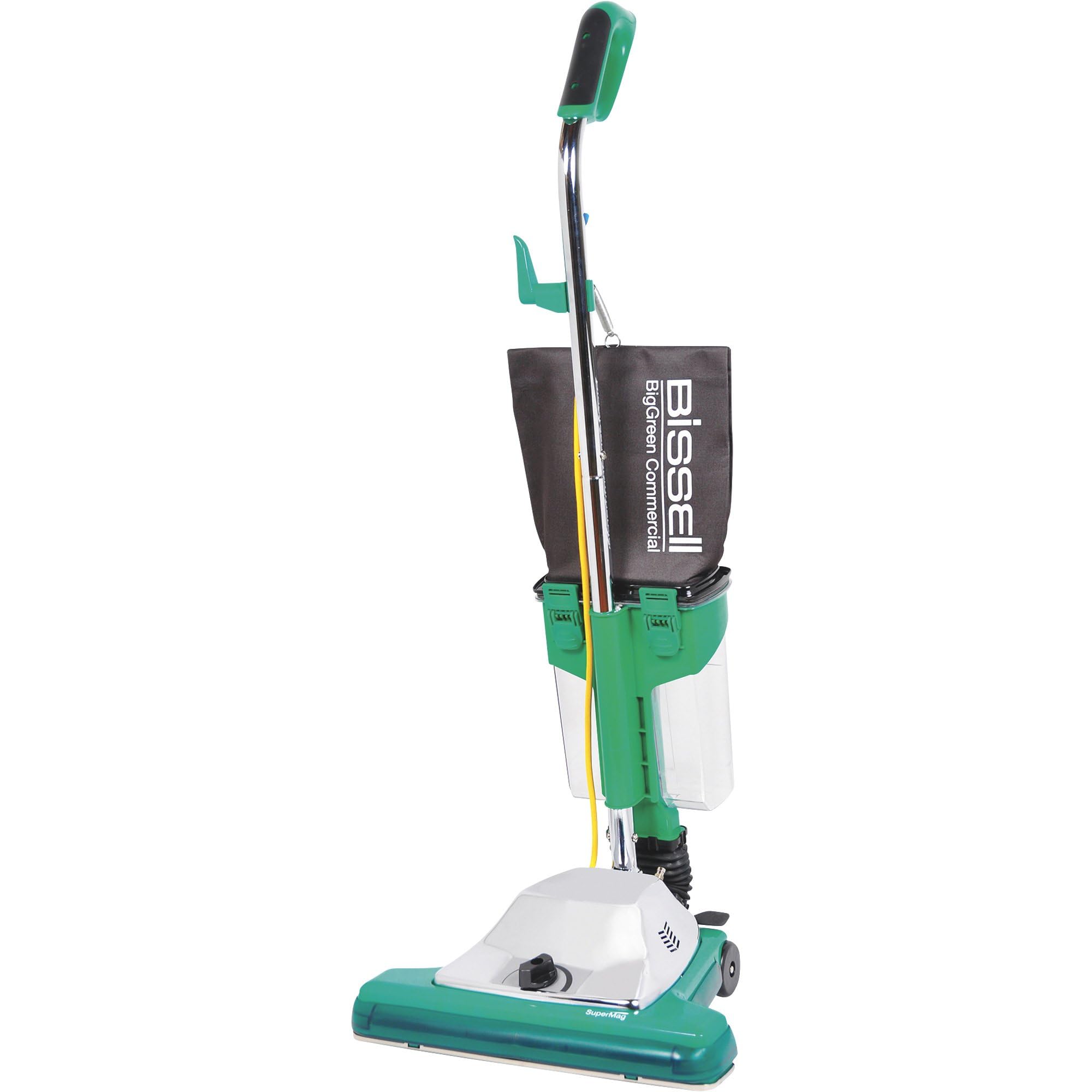 Bissell BigGreen Commercial BG102DC ProCup Comfort Grip Upright Vacuum Cleaner with Magnet, 870W Power, 16