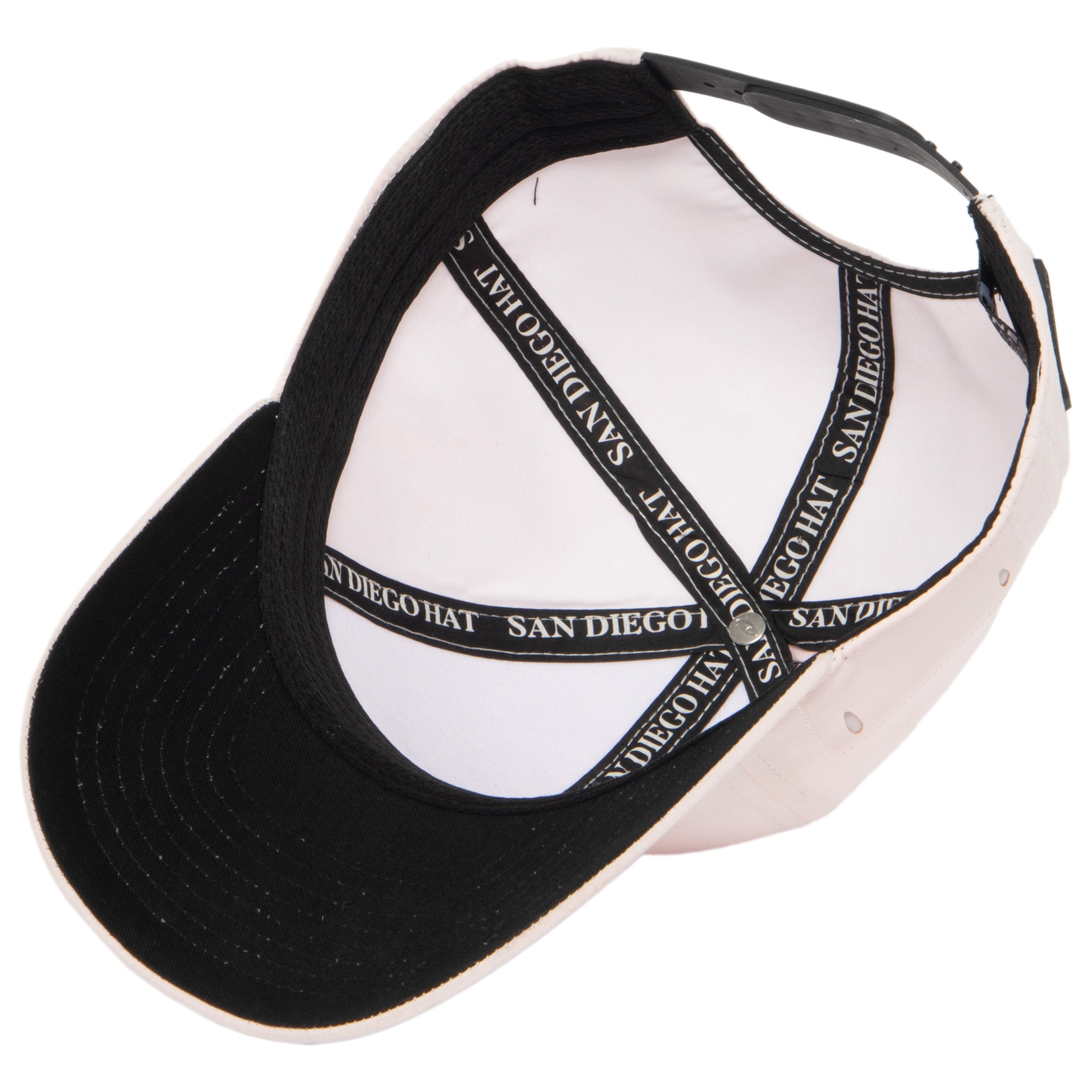 ONE UP Collection 6 Panel Snapback Hat with Golf Tee Holder - Stylish Adjustable Baseball Cap for Golfers & Outdoor Activities