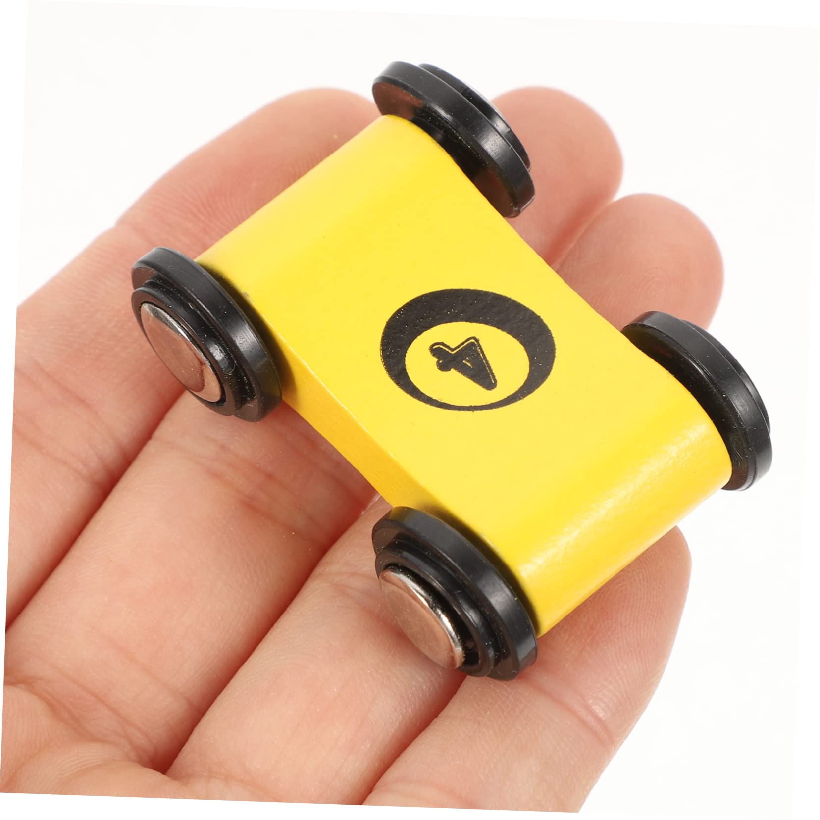 Retractable Wooden Race Car Toys Set of 4 - Eco-Friendly Pull Back Toy Cars for Toddlers & Kids Ages 1+ - Perfect for Indoor Play, Birthday Gifts & Early Learning Development