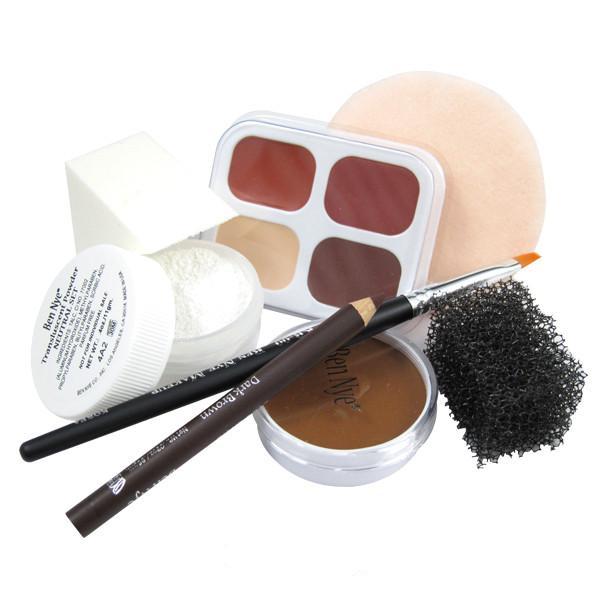 Ben Nye Professional Makeup Creme Kit - High-Quality Theatrical & Special FX Makeup for Halloween, Cosplay & Film - Perfect for Actors, Artists & Makeup Enthusiasts