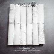 Premium 80 lb Smooth Cardstock Paper Pad - Modern Neutral Designs, 5.5