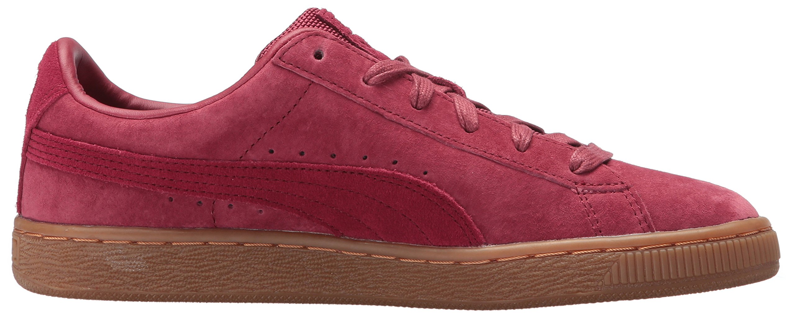 PUMA Baby Basket Classic Weatherproof Sneakers for Toddlers - Tibetan Red, Size 7 M US - Comfortable & Durable for Outdoor Play, Walking & Everyday Wear