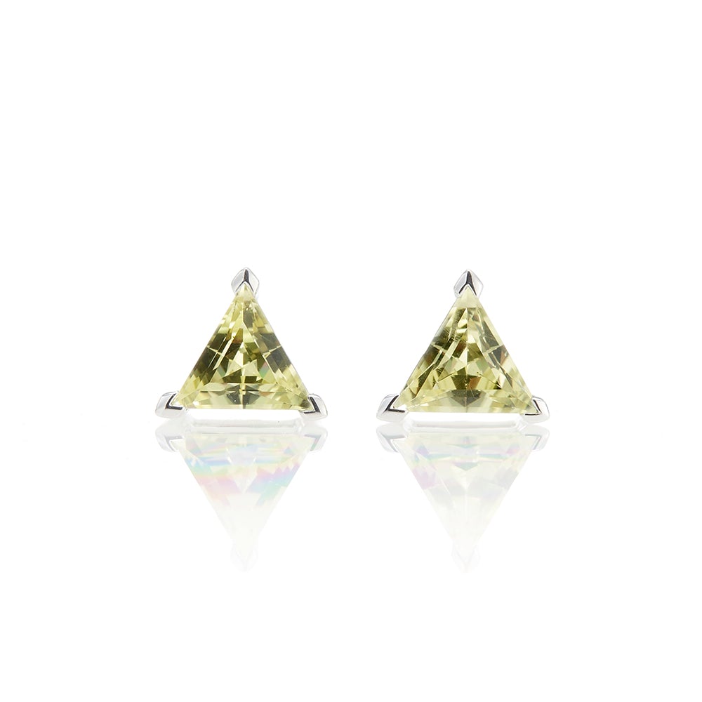 Lemon Quartz Bermuda Earrings - Elegant Dangle Drop Earrings for Women, Perfect for Parties, Weddings & Everyday Wear