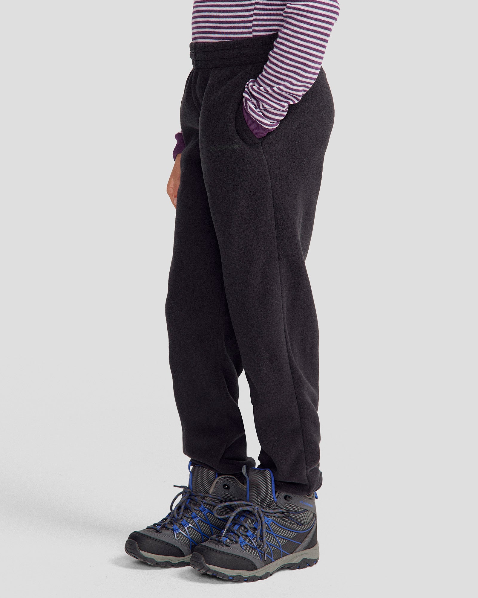 Youth Ridge 100 PrimaLoft® Bio Joggers for Men - Eco-Friendly Insulated Running Pants (Black) - Perfect for Winter Running, Hiking & Outdoor Activities