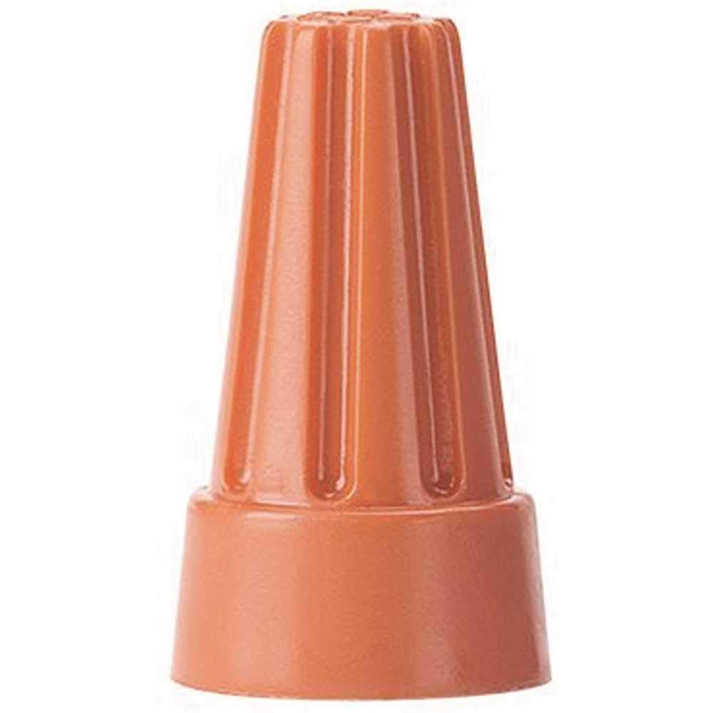 602610 Orange Wire Connector - 500pcs/Box - Electrical Wiring, Automotive, and DIY Projects