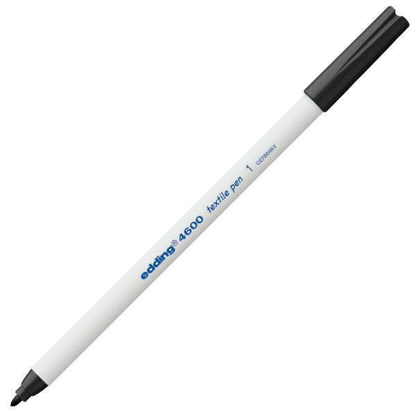 edding 4600 Bullet Tip Fabric Marker Pen - Permanent Textile Marker for Clothing, Shoes & DIY Crafts - Ideal for Fabric Painting, Custom T-Shirts & Home Decor Projects