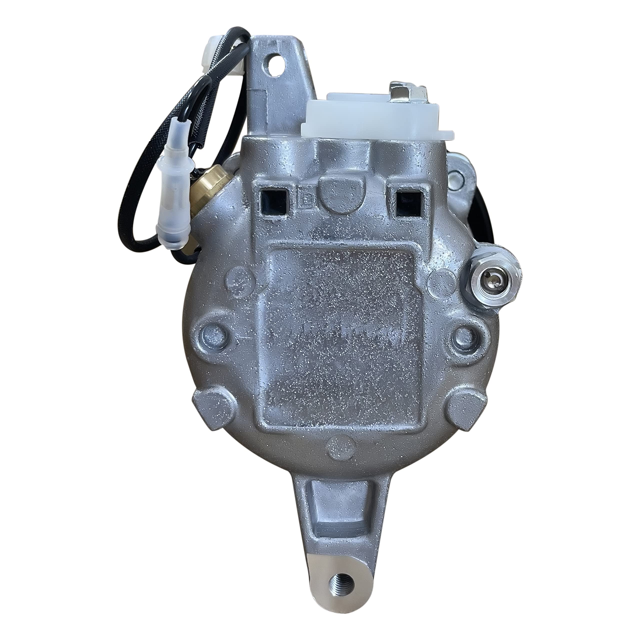 RYC New AC Compressor and A/C Clutch AD-5791N Replacement for Kubota SV07E 3C581-97590 & 3C581-50060 - Perfect for Tractor, Excavator, and Construction Equipment Cooling Systems